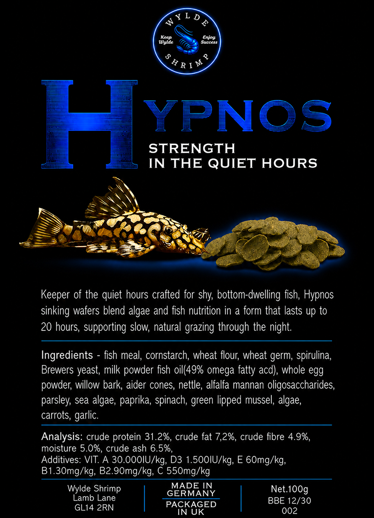Hypnos - Ancistrus and Grazer staple