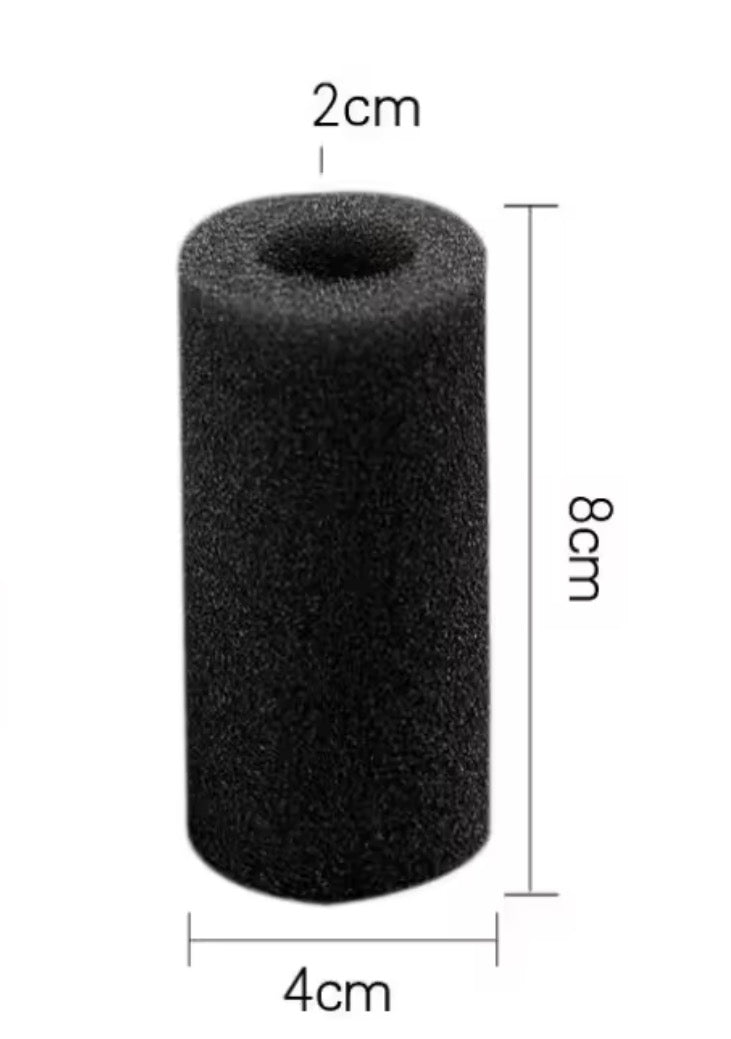 Fine Pre-Filter Sponge 2cm Inlet 3pk