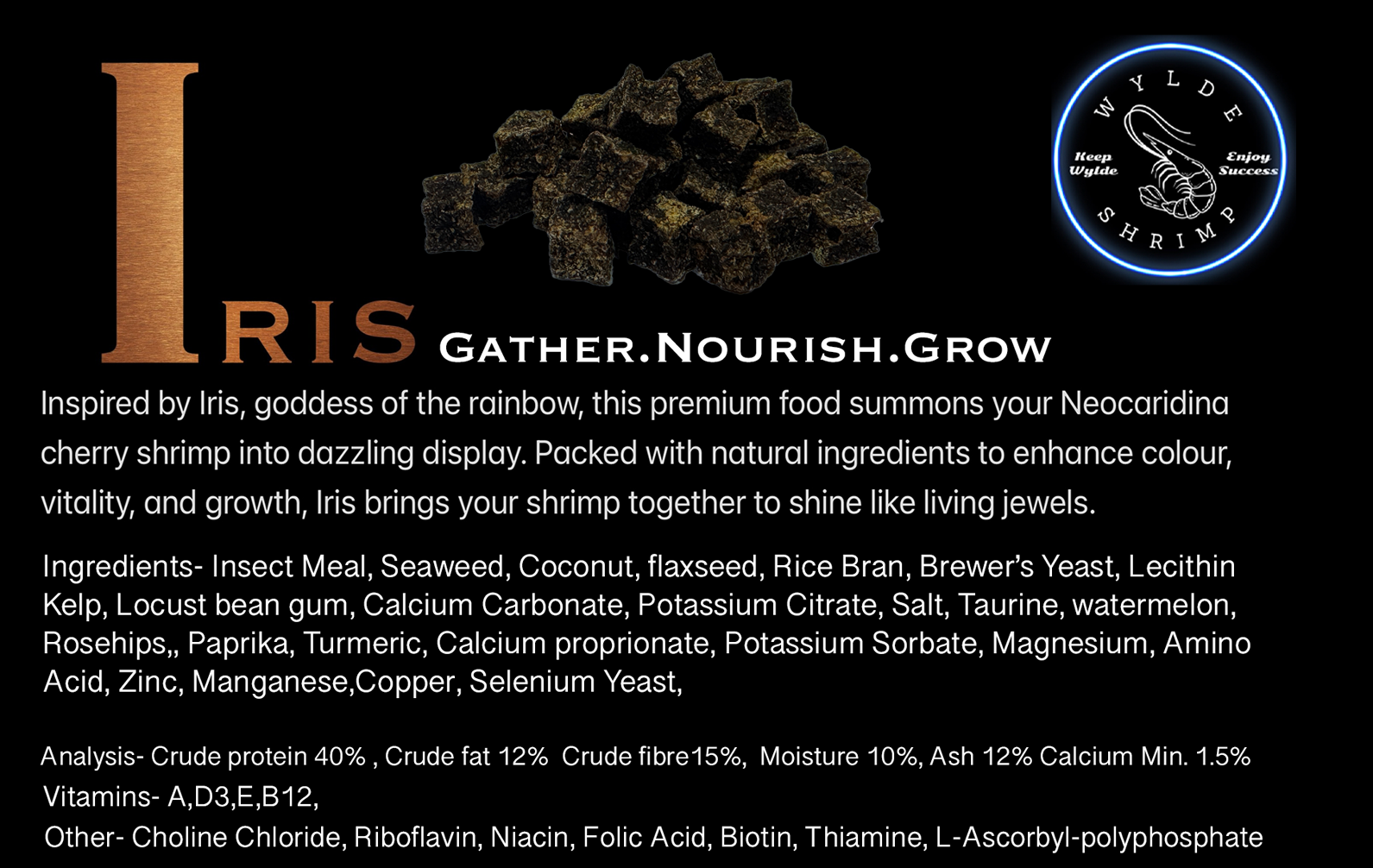 Iris Shrimp Pellets
